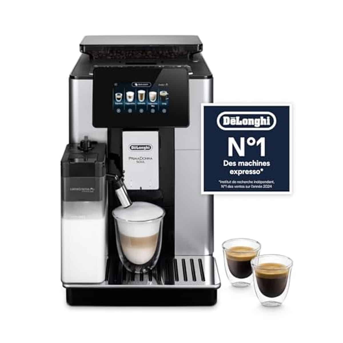 Test de la machine à café De'Longhi PrimaDonna Soul ECAM612.55.SB