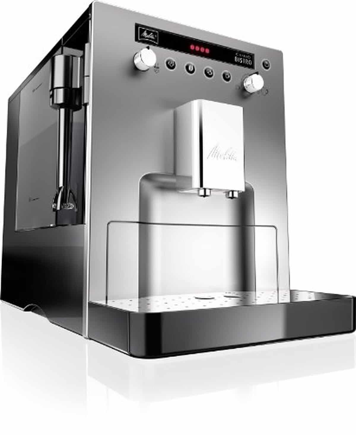 Test de la machine à café Melitta Caffeo Bistro 15 bars argent