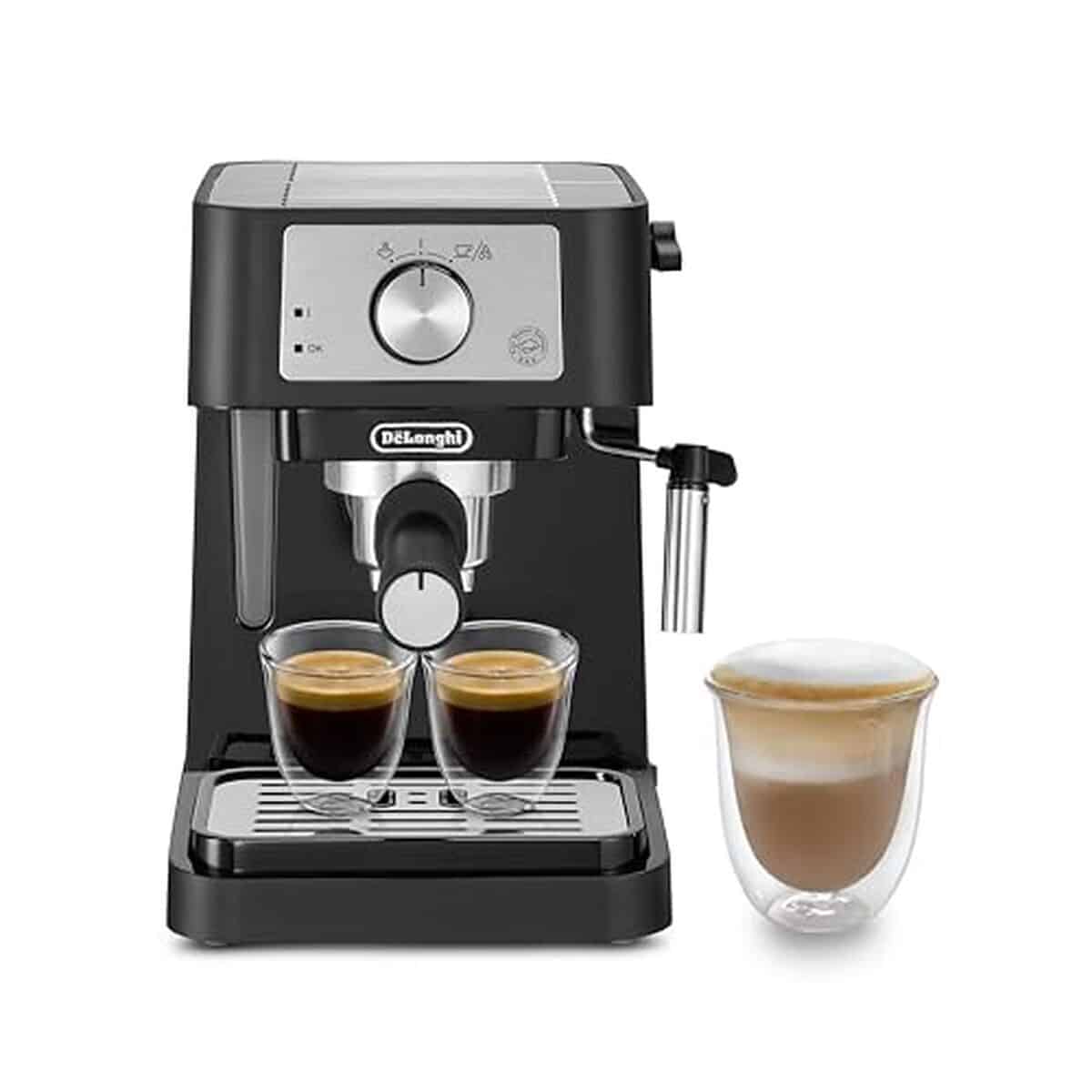 Test de la machine à expresso De'Longhi Stilosa EC 260.BK : 1100 W de performance en noir