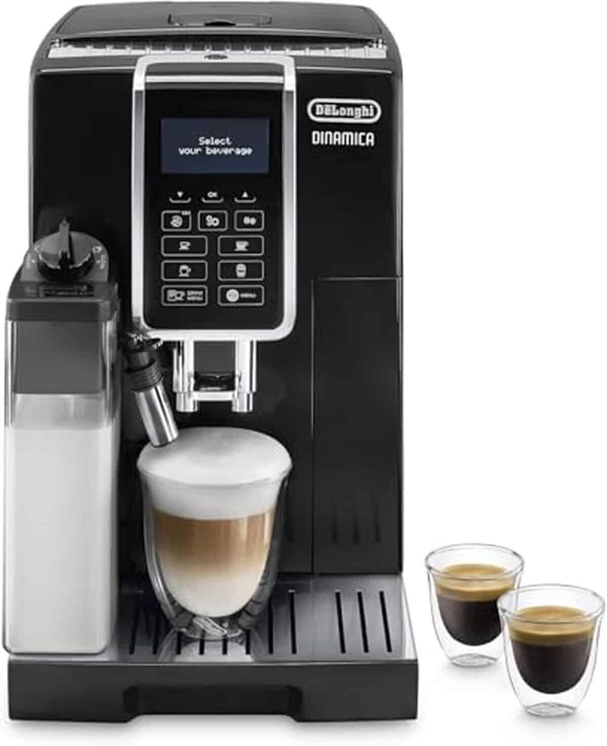 Test De'Longhi Dinamica ECAM350.55.B : le cappuccino à la perfection