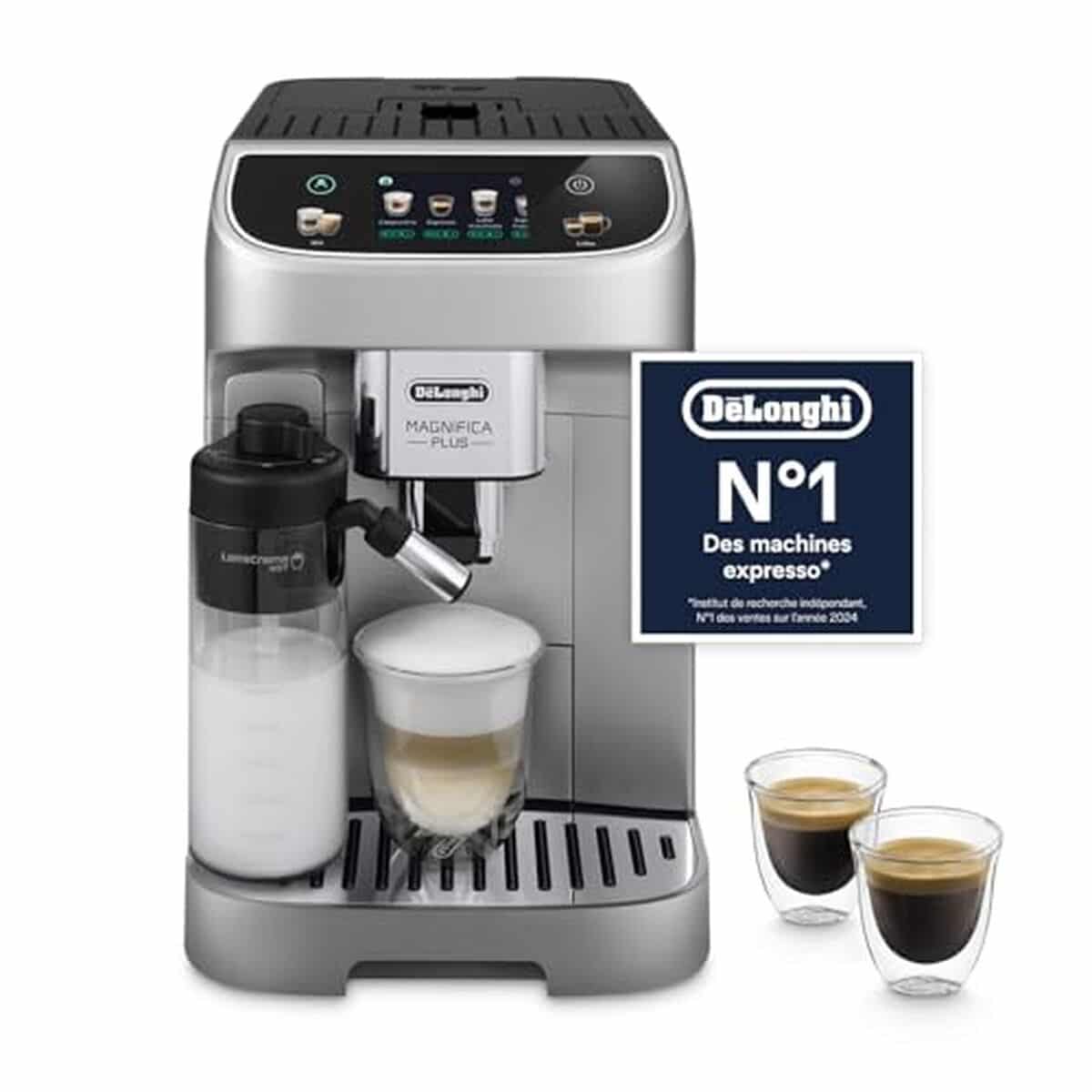 Test De'Longhi Magnifica Plus ECAM322.70.SB : machine à café superautomatique LatteCrema