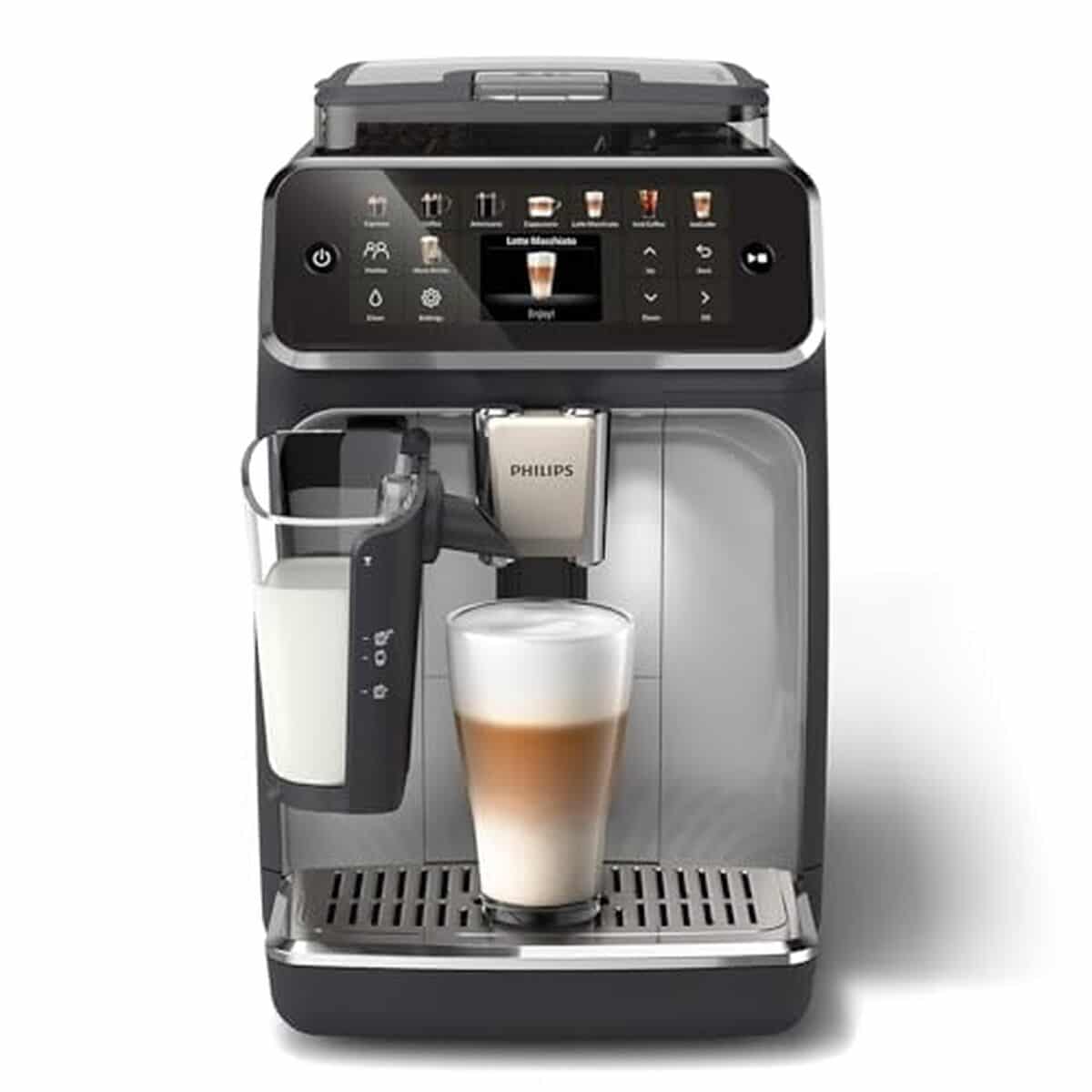Test : machine à expresso Philips LatteGo 5500, 20 boissons à découvrir