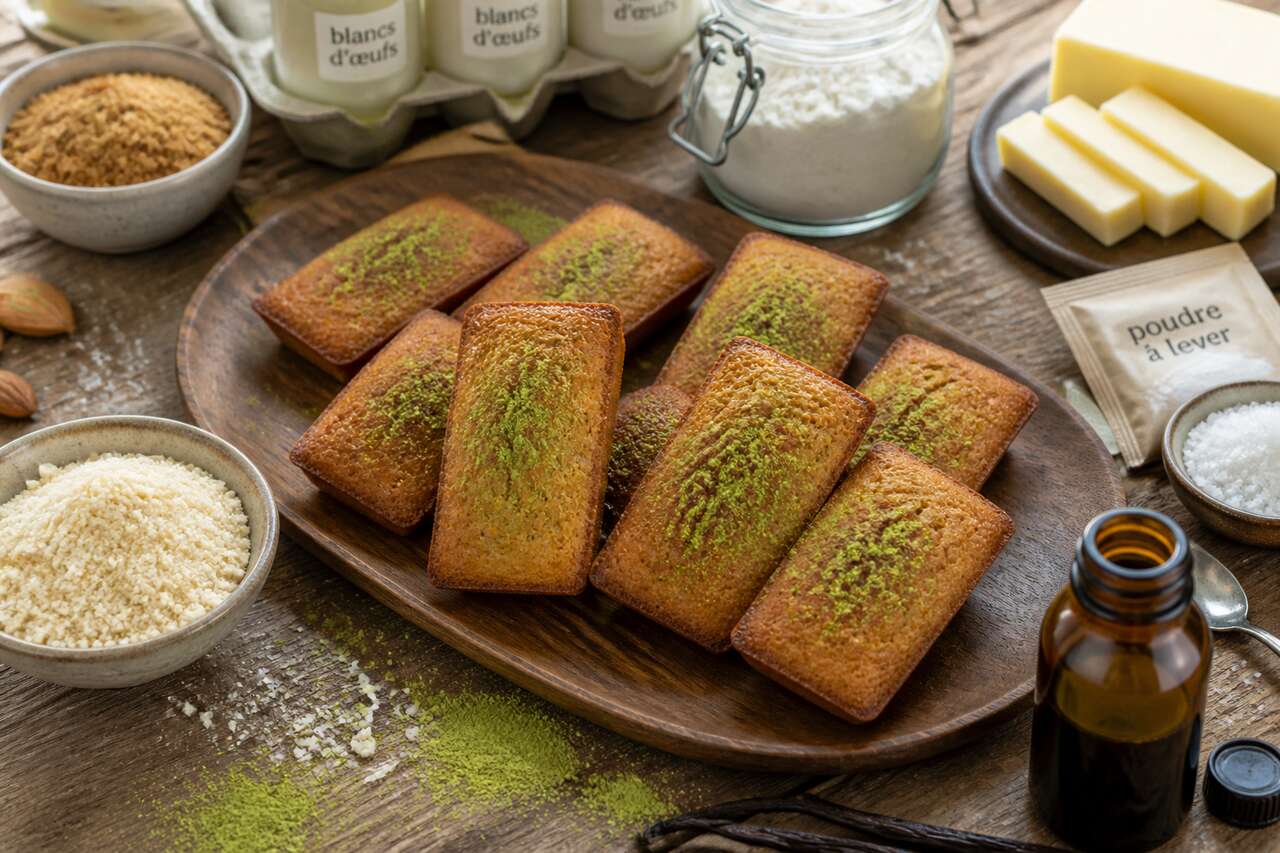 Recette de financiers au thé vert minceur