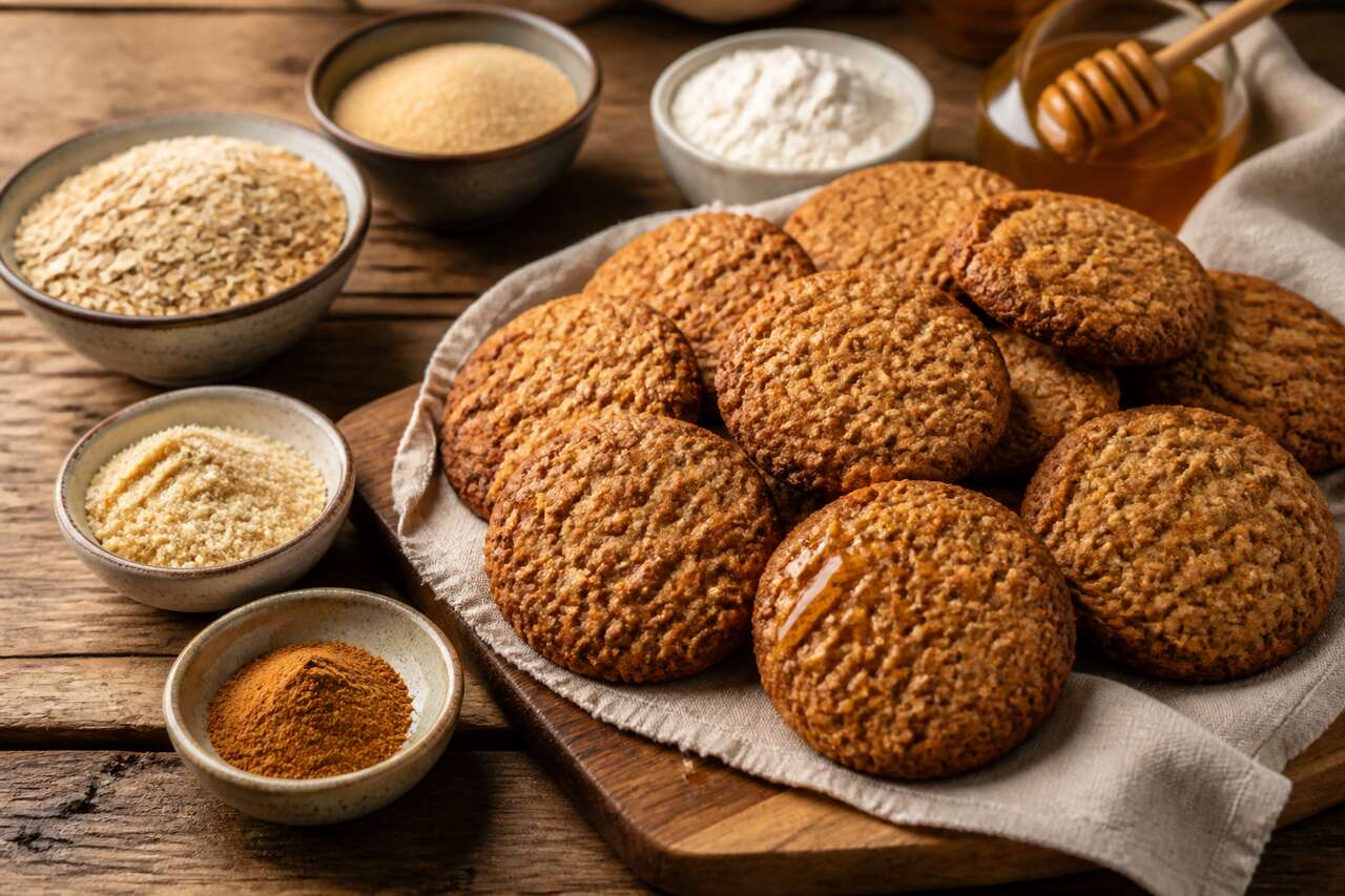 Recette de biscuits au son d'avoine façon Gerblé