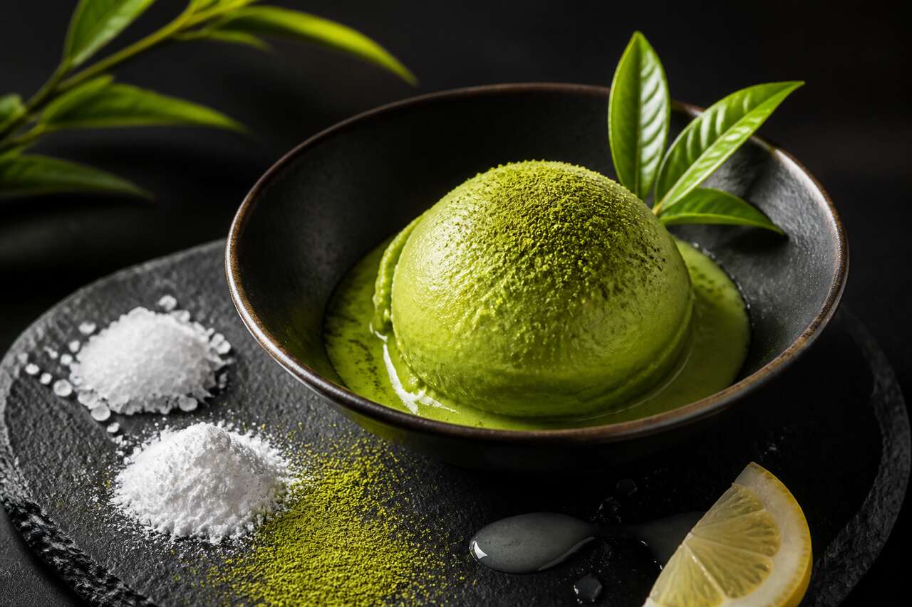 Recette de sorbet au thé vert maison