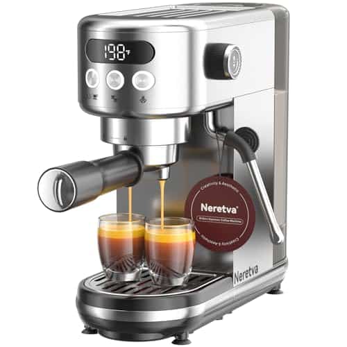 Test machine à expresso Neretva 20 bars : latte et cappuccino parfaits