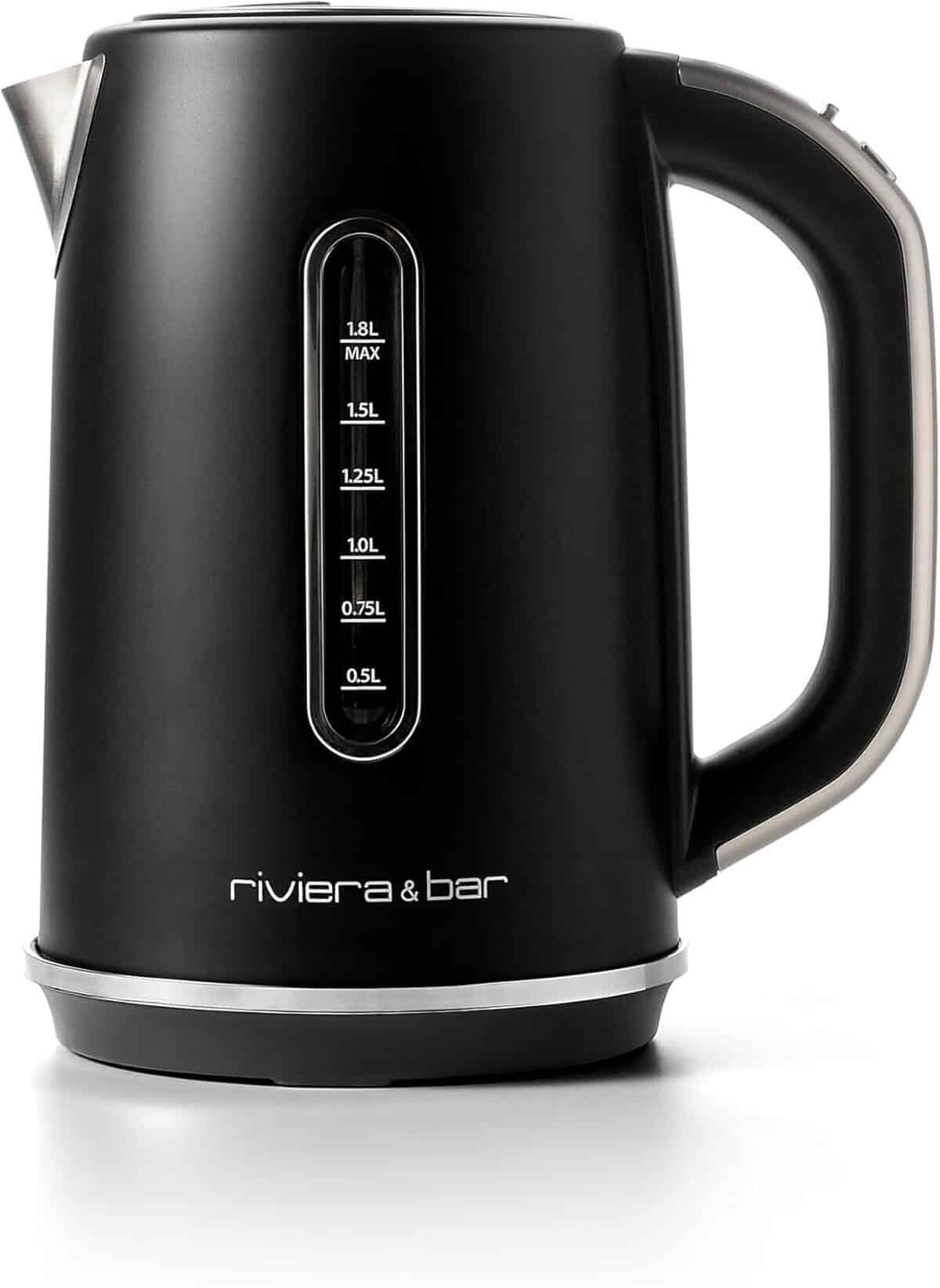 Test de la bouilloire riviera&bar inox 2200W : efficacité et design