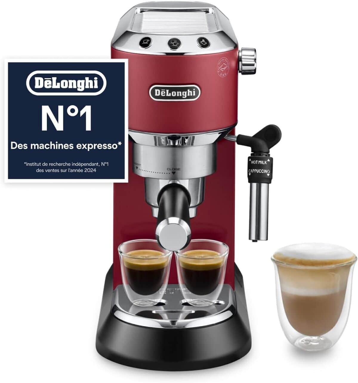 Test de la machine à café De'Longhi Dedica Style EC685.R