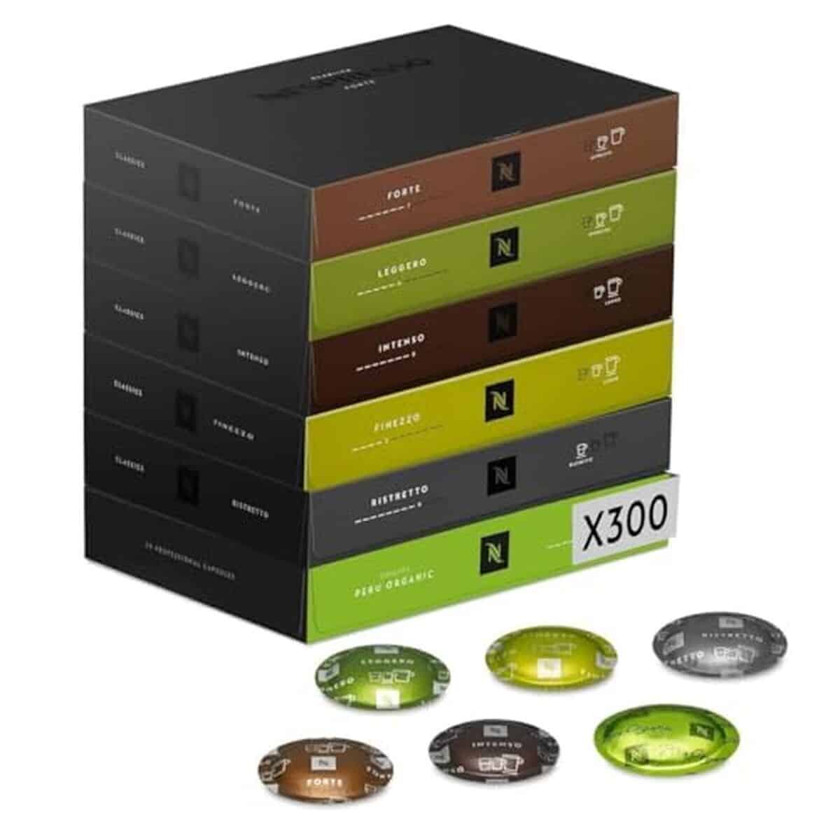 Test du bundle Nespresso professionnel : 300 capsules de café