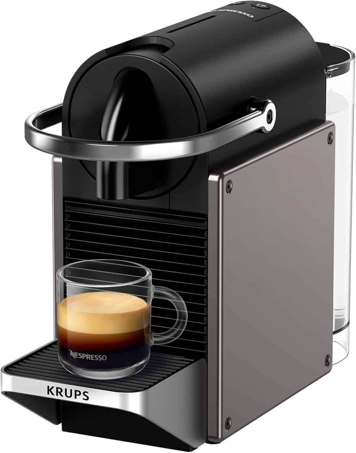 Test Krups XN306T10 Nespresso Pixie : design industriel et économie d'énergie