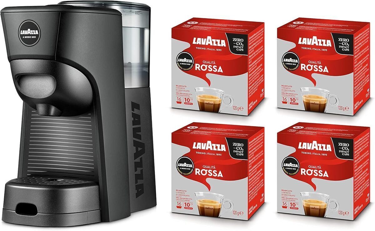 Test : lavazza A Modo Mio Tiny Eco noire, machine à café compacte et écologique