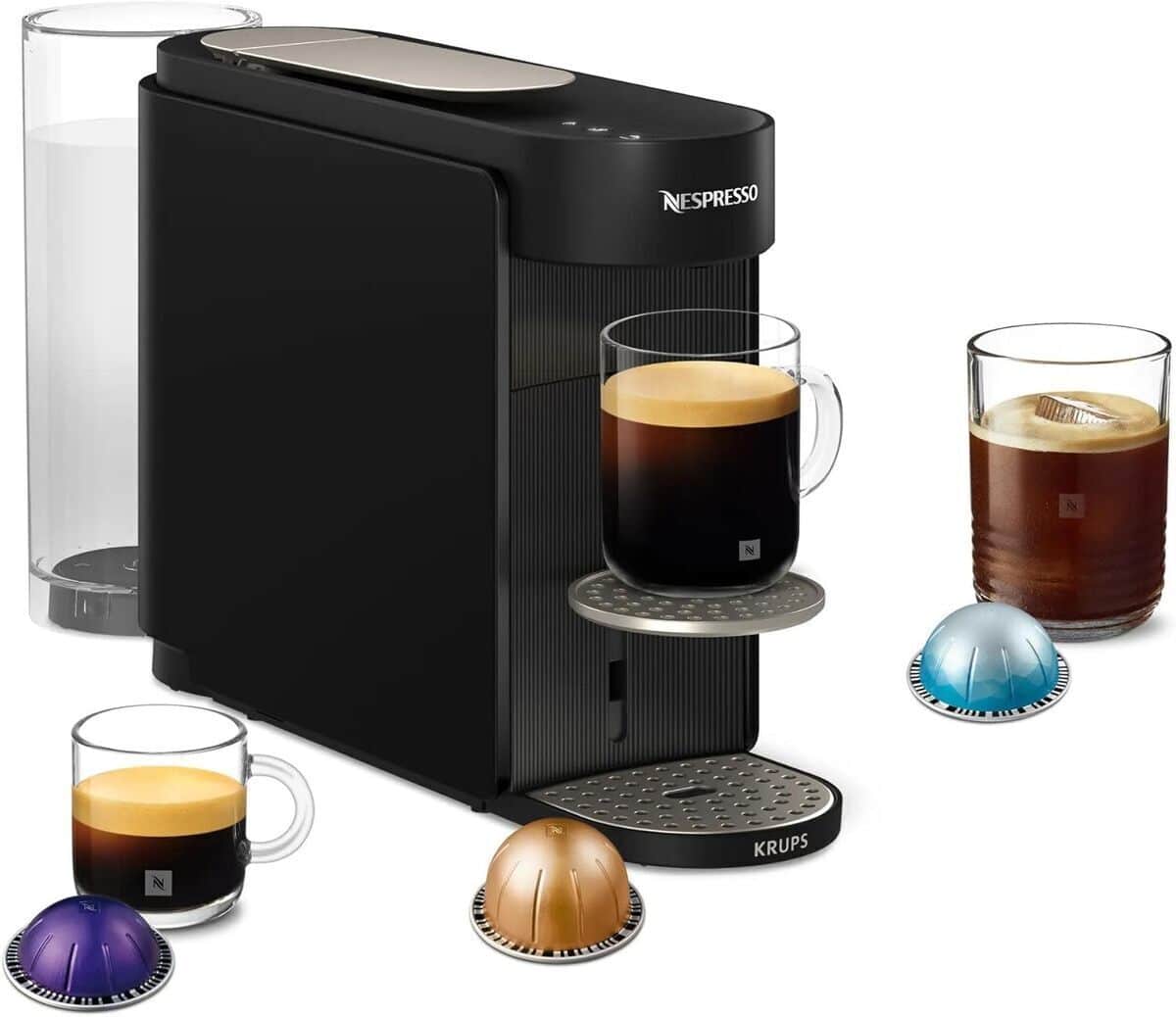 Test : machine à capsules Nespresso Vertuo Up noire YY5859FD de Krups