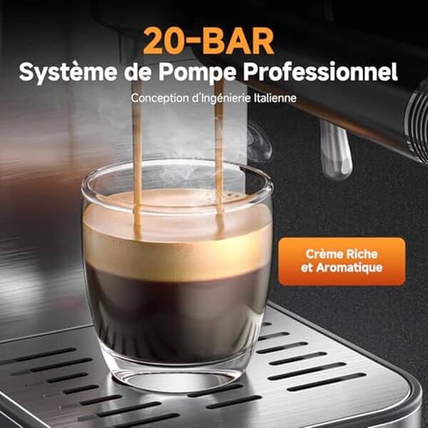 Découvrez notre test détaillé de la machine expresso AMZCHEF 20 bars en acier inoxydable : performances, avantages et verdict final. 
