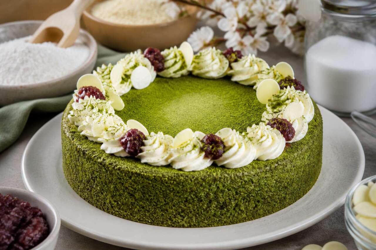 Recette du temple matcha du Meilleur Pâtissier saison 5