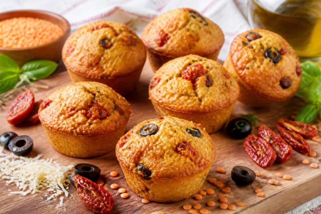 Recette facile de muffins aux lentilles corail