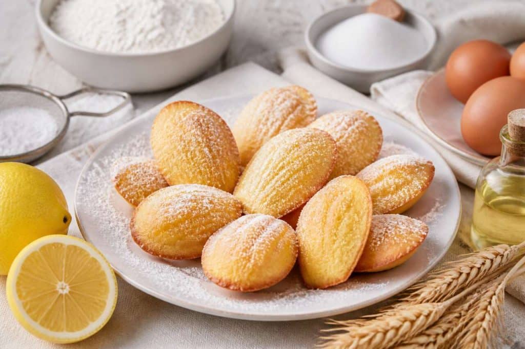 Recette facile de mini madeleines au citron