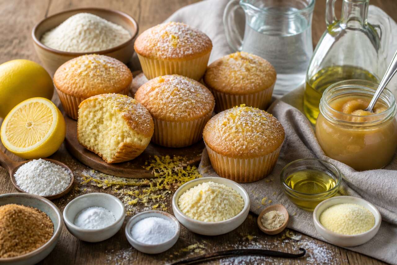 Recette facile de muffins allégés au citron