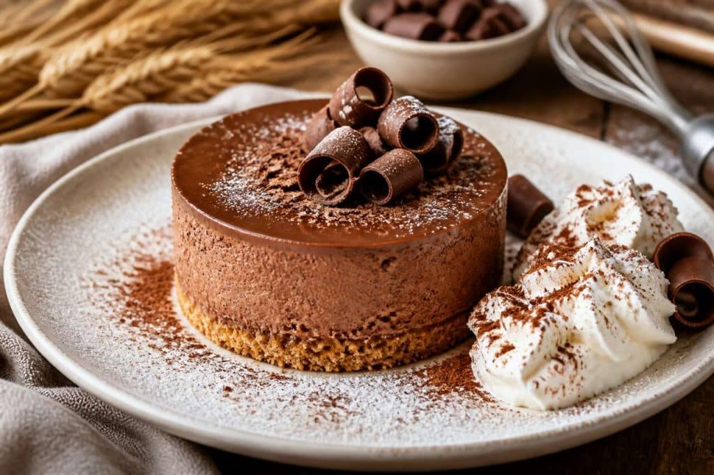 Recette de biscuit grand-mère à la mousse au chocolat au lait