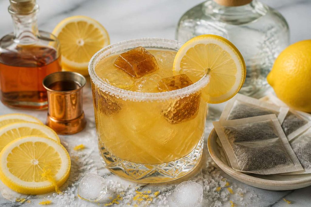 Recette de margarita au thé citron facile et rafraîchissante