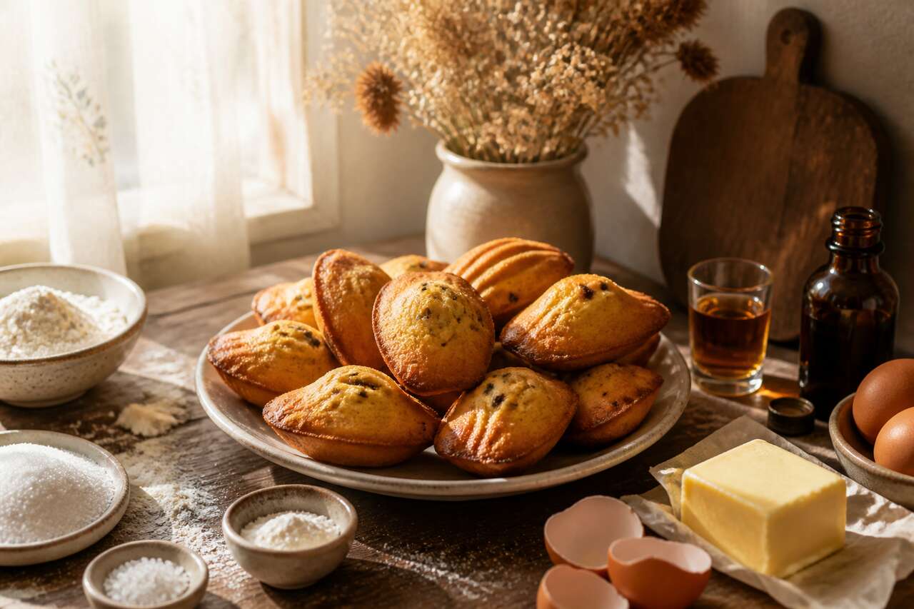 Madeleines aux raisins secs de ma grand-mère : la recette moelleuse et facile