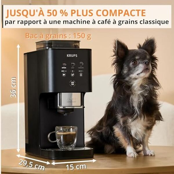 Découvrez notre test détaillé de la machine à café Krups Coffee Crush Extra: compacité, facilité de nettoyage et performance. Avis et conseils d'achat. 