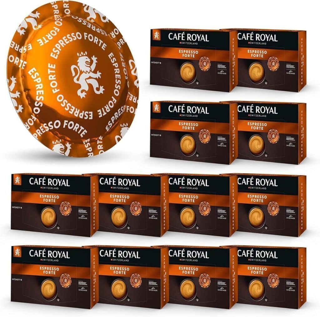 Test : café Royal Pro - espresso forte en dosettes compatibles Nespresso