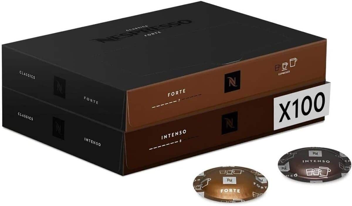 Test du bundle Nespresso Professionnel Classic Forte : 100 capsules café