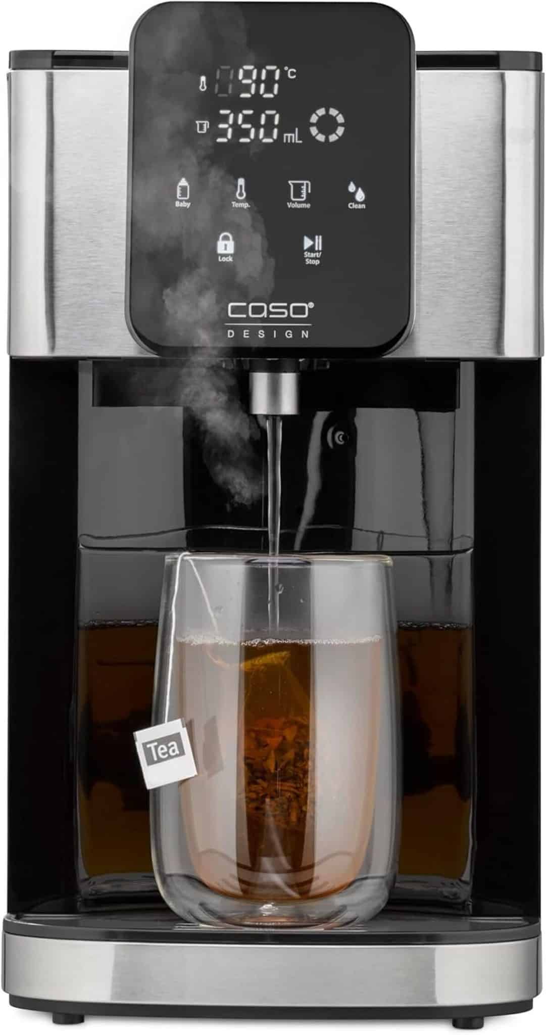 Test du distributeur d'eau chaude Caso HW 1660 Turbo