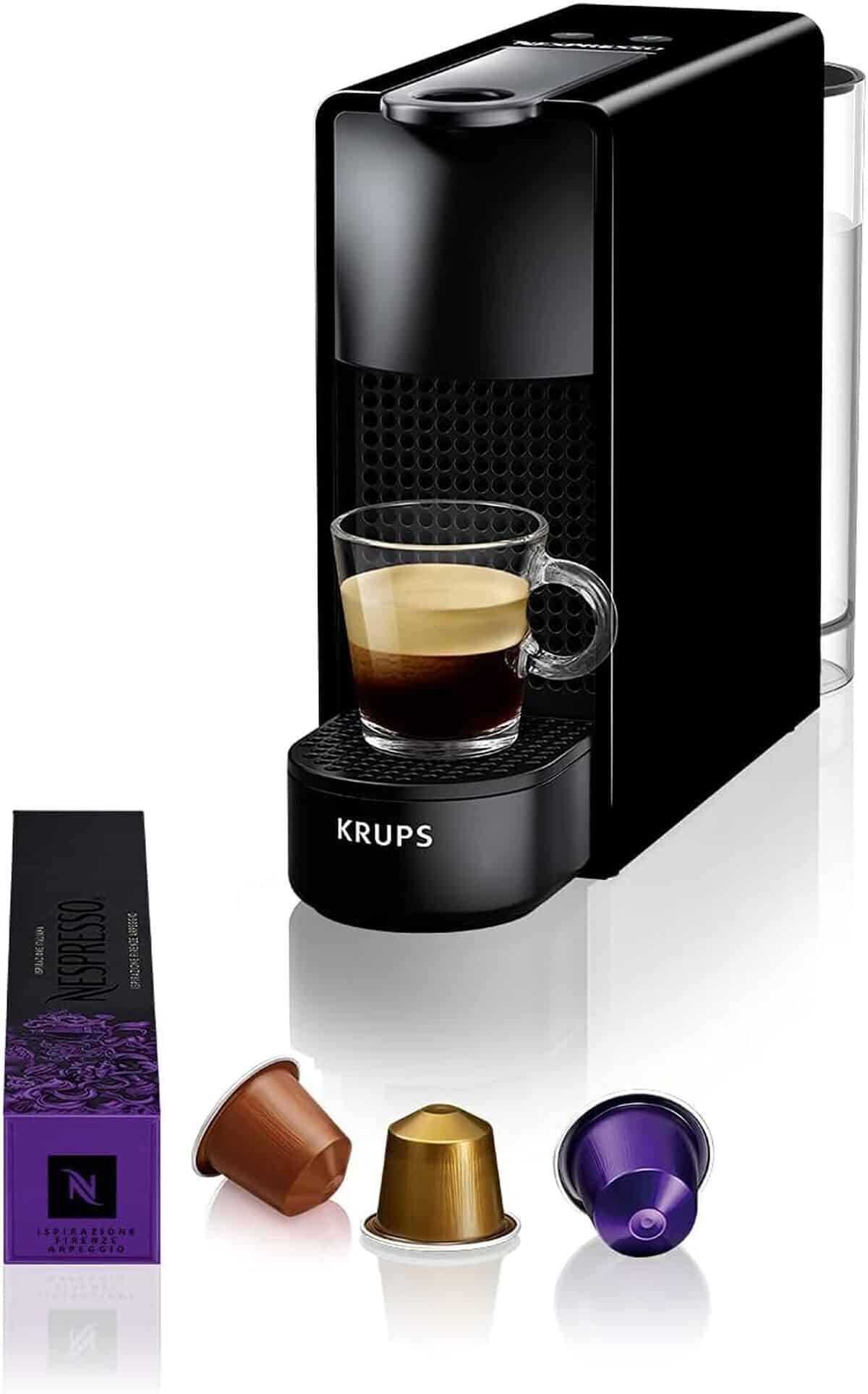 Test : machine à café Nespresso Krups Essenza Mini noire