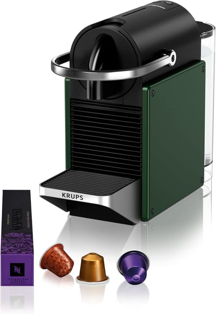 Test : machine à café Nespresso Krups Pixie YY5291FD verte