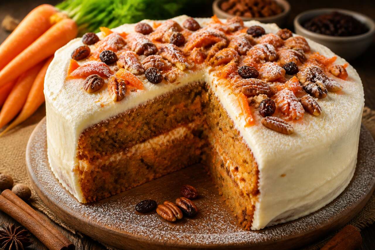 La meilleure recette de carrot cake aux épices