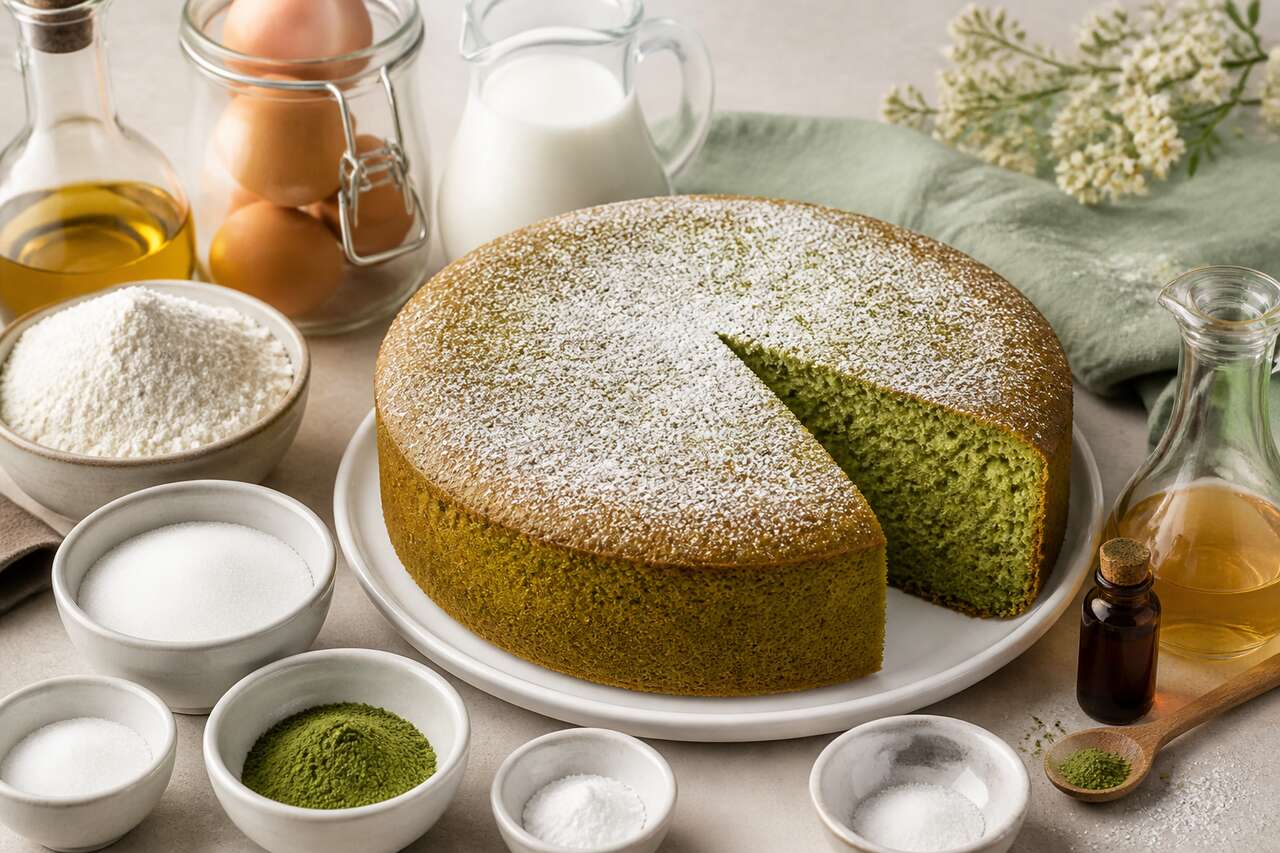 Recette de gâteau au thé vert : simple et délicieux