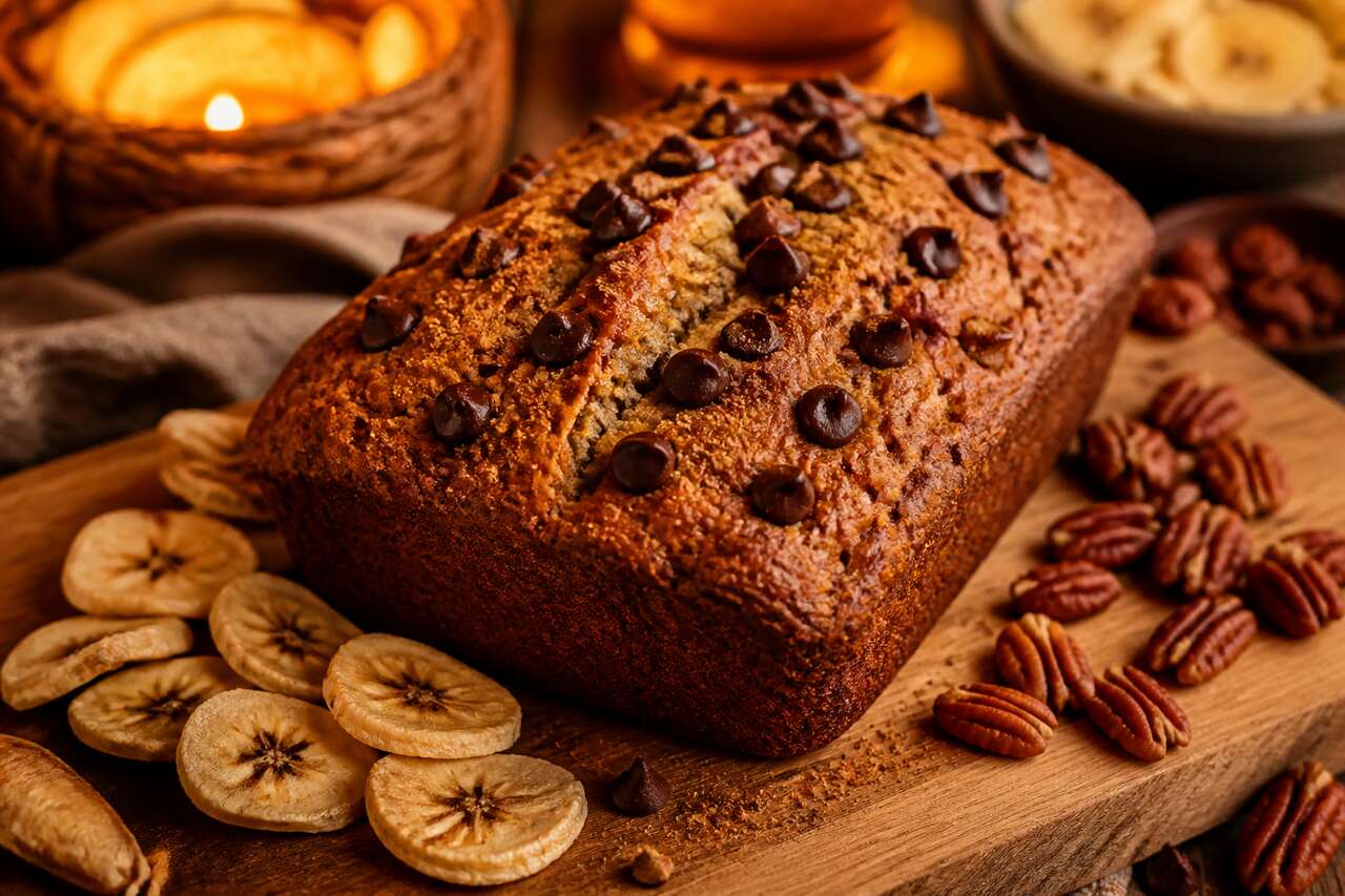 Banana bread sans gluten, sans lactose, sans sucre et sans œuf : la recette saine et gourmande