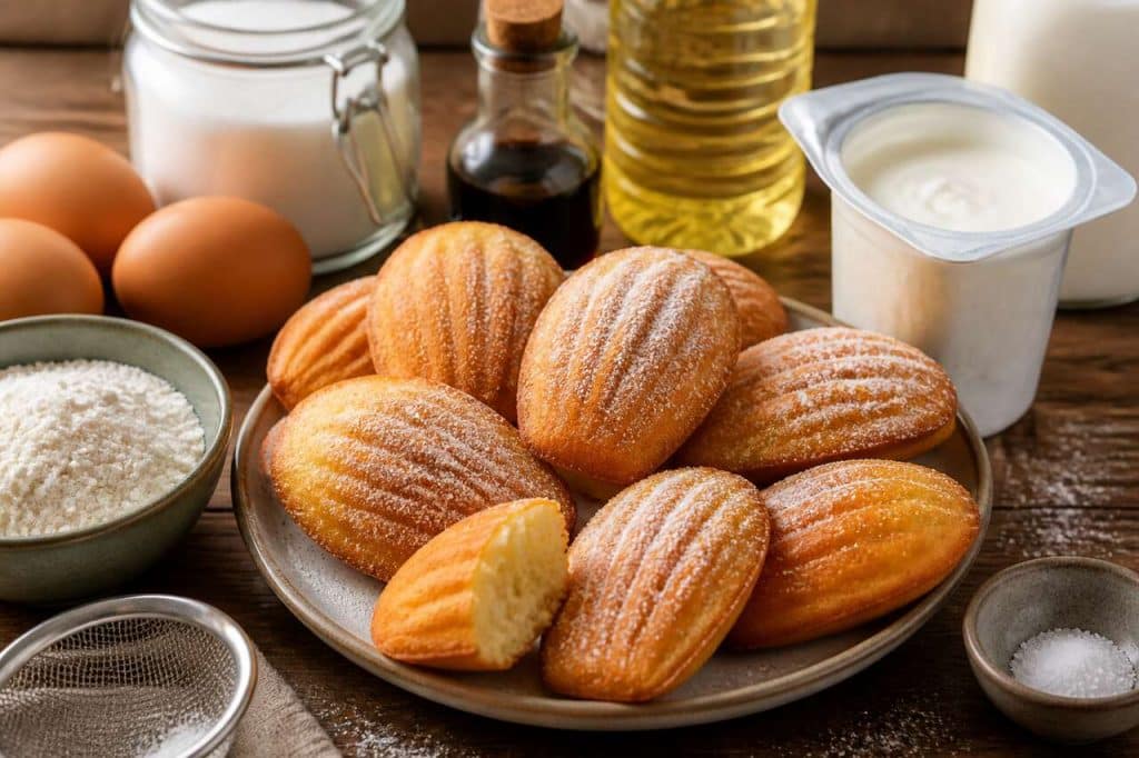 Recette facile de madeleines au yaourt moelleuses
