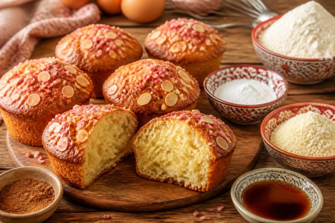 Recette facile de muffins aux pralins
