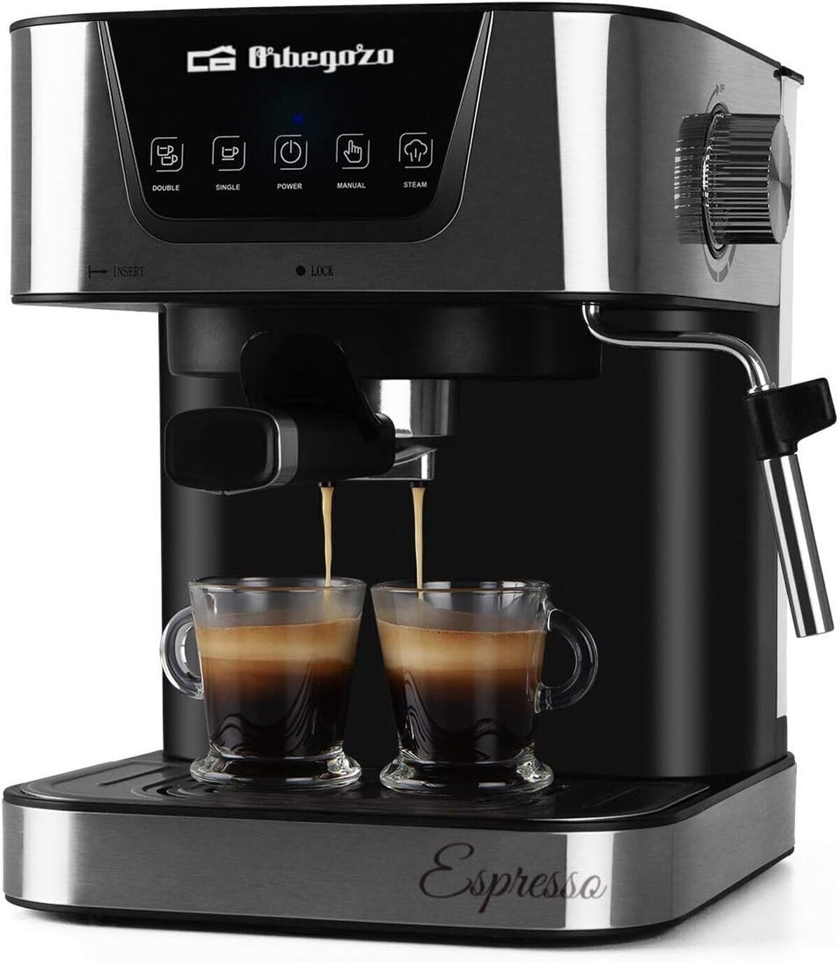 Test : cafetière expresso Orbegozo Ex 6000 - puissance et polyvalence