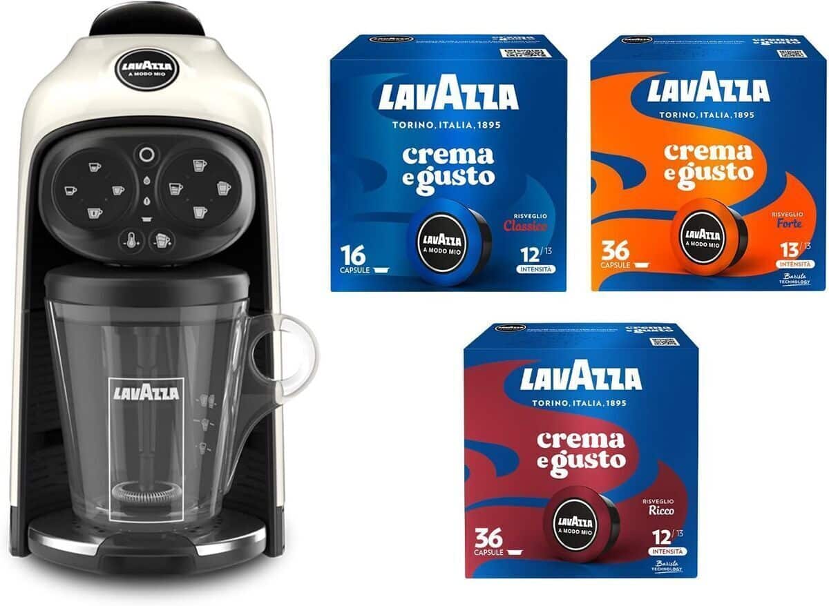 Test de la machine à café Lavazza Deséa White Cream 1500 W