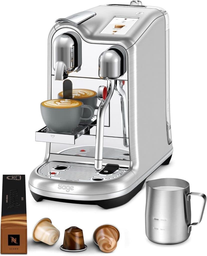 Test de la machine à café Nespresso Creatista Pro en acier inoxydable
