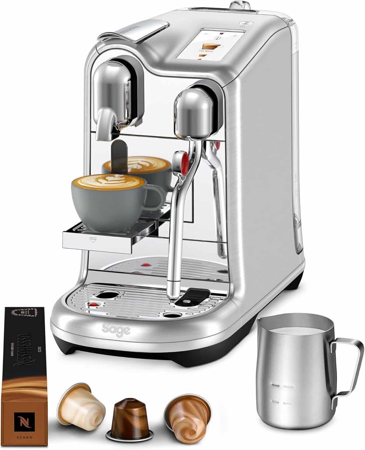 Test de la machine à café Nespresso Creatista Pro en acier inoxydable