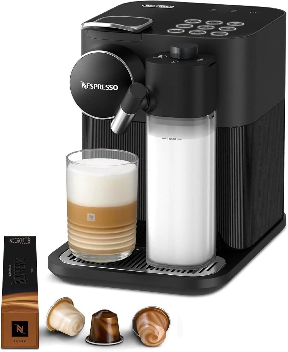 Test de la Nespresso EN 640.B gran lattissima noir