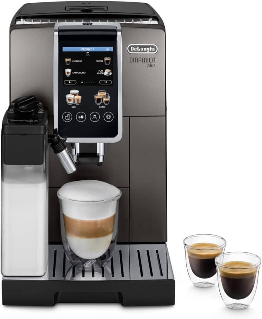 Test : de’Longhi Dinamica Plus ECAM 380.95.TB, machine à café automatique 2-en-1