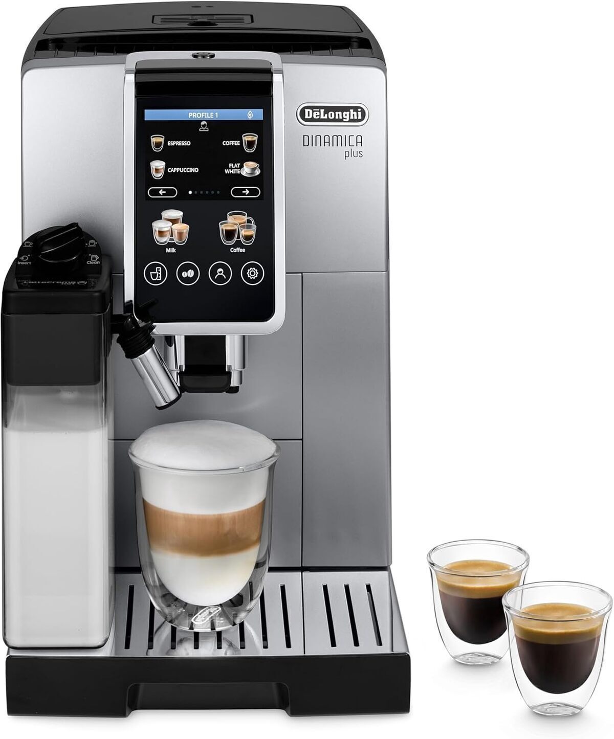 Test De'Longhi Dinamica Plus ECAM380.85.SB : machine à café automatique et polyvalente