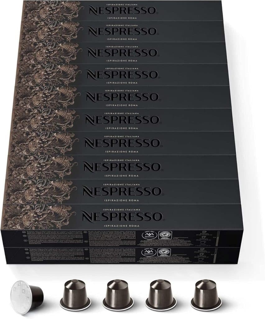Test du Nespresso Original : capsules café Roma pour ristretto et espresso