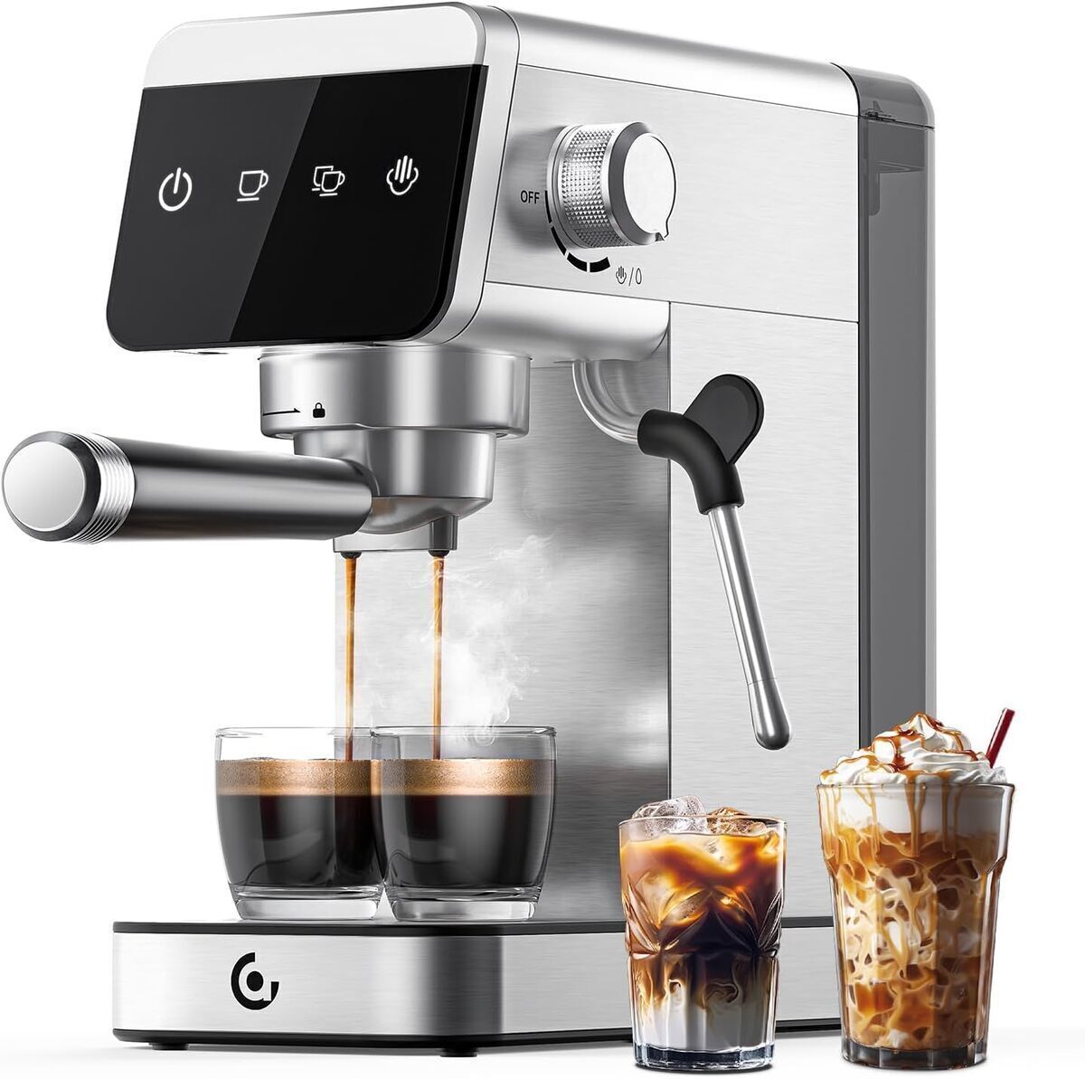 Test : machine à café expresso AMZCHEF 20 bar 1350 W