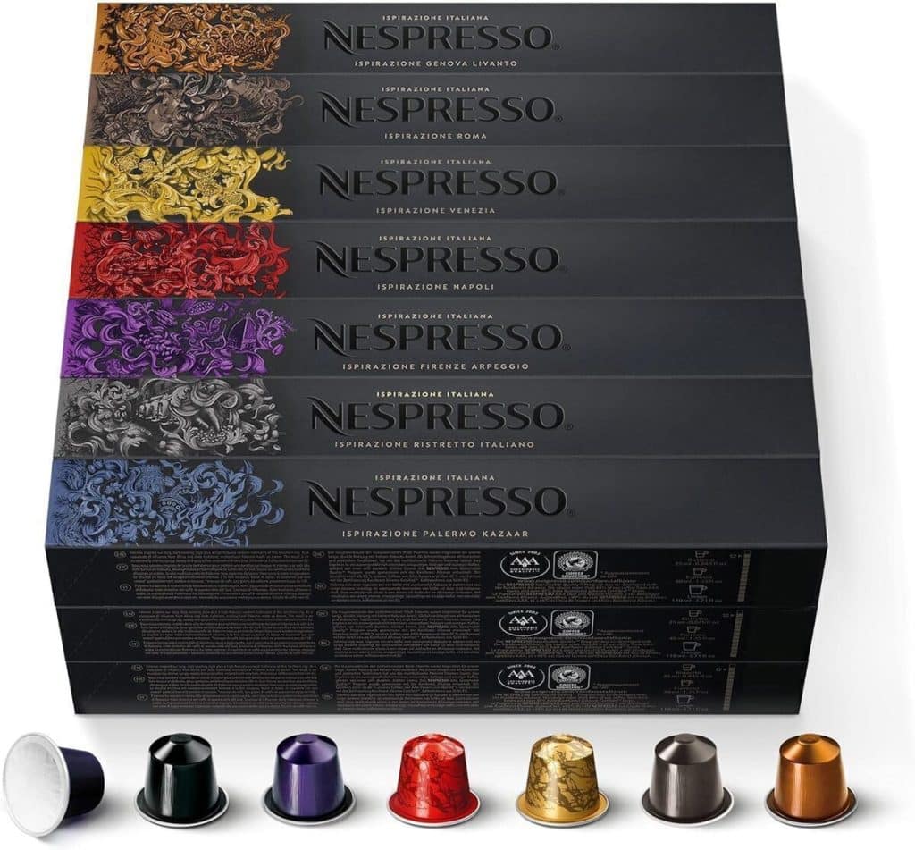 Test Nespresso Original : bundle Ispirazione Italiana 200 capsules de café