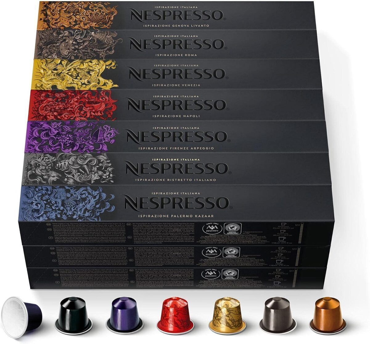 Test Nespresso Original : bundle Ispirazione Italiana 200 capsules de café