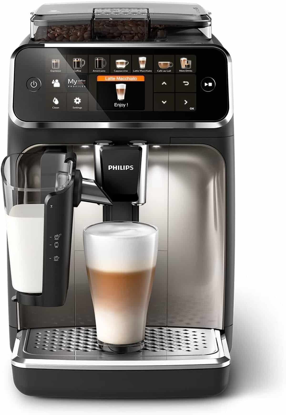 Test : philips expresso broyeur série 5400 - La machine à café polyvalente