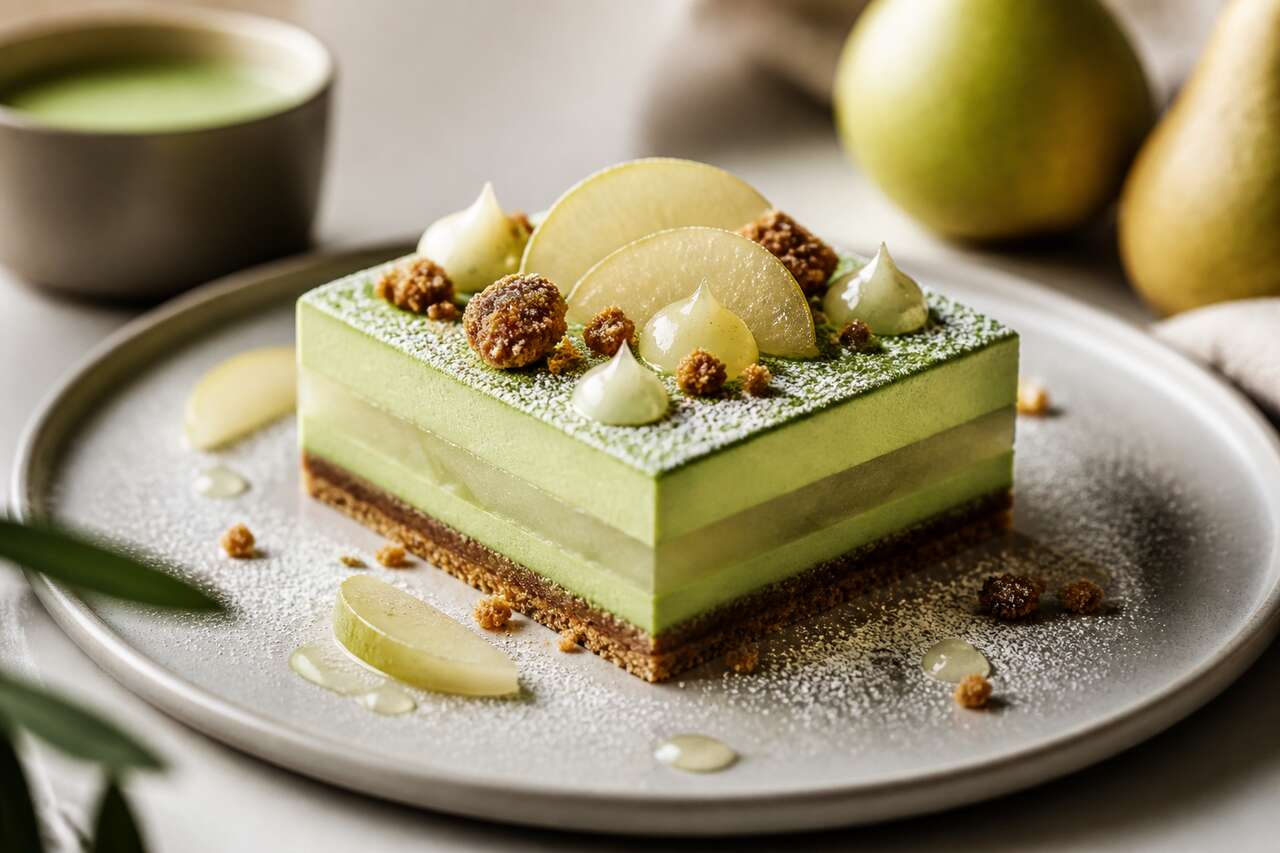 Recette de bionies poire et thé vert par Romain