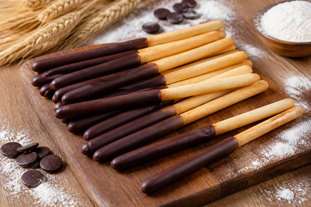 Recette de biscuits Mikado maison au chocolat