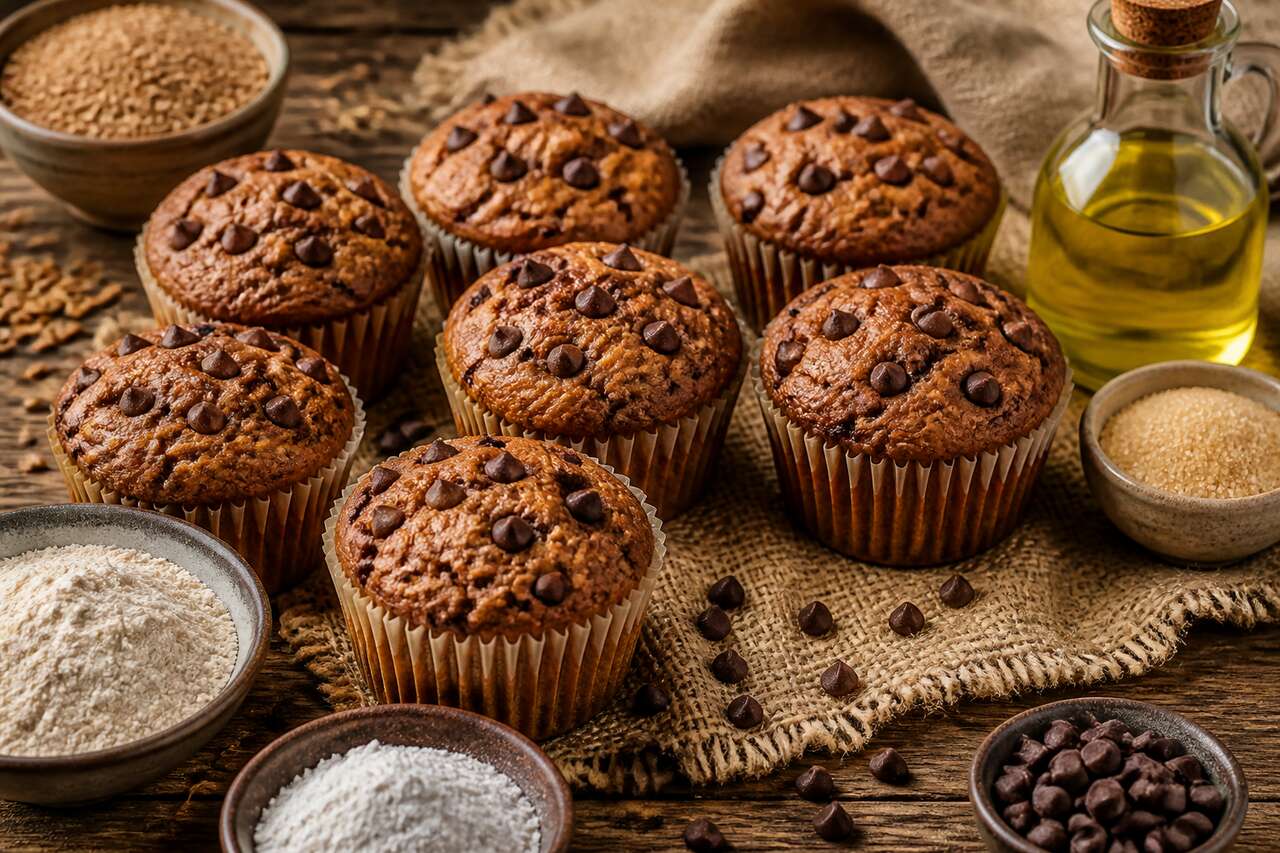 Recette de muffins au sarrasin : moelleux et sans gluten